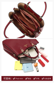 New Fashion Designer Crossbody Bags High Quality PU <b>Leather</b> Shoulder Messenger Bag Casual Totes Luxury Women Handbags and <b>Purses</b> - Product Image 3