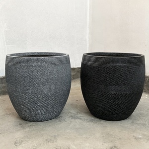 Nhà Máy Chậu Cho Nhà Và Trang Trí Sân Vườn Tùy Chỉnh Vòng Thiết Kế Nhà Máy Giá Lớn Trồng Nồi Phong Cách Ngoài Trời Trang Trí - Product Image 4