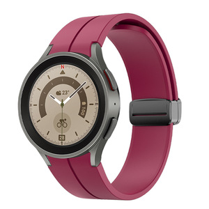 إبزيم مغناطيسي سيليكون عالي الجودة حزام ساعة ذكي لساعة smarsa Watch 6 20 22 أحزمة ساعة - Product Image 3