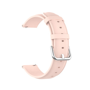 Bracelet de montre en cuir véritable 20 mm 22 mm, bracelet de remplacement classique pour montres intelligentes Samsung, pour Garmin Vivoactive 6 5 Forerunner245 - Product Image 4