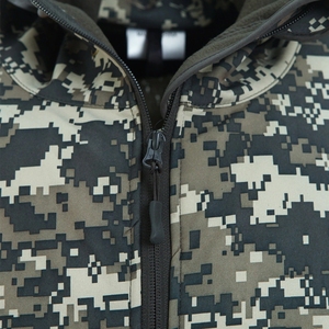 <span class=keywords><strong>Personnalisé</strong></span> Hommes 3 Couches PTFE Imperméable 10000mm Sublimation <span class=keywords><strong>Softshell</strong></span> Veste Camouflage Chasse Veste Camouflage Tactique <span class=keywords><strong>Softshell</strong></span> - Product Image 3