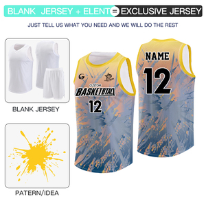 Camiseta de Baloncesto Personalizada para Hombre, Diseño Original con Nombre y Número Impresos, Camiseta Deportiva sin Mangas para Jóvenes, Sublimación Digital, Z-1669 - Product Image 3