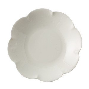 Vajilla de cerámica creativa de plato hondo de gran capacidad de estilo chino blanco puro. El restaurante del hotel adopta un estilo minimalista - Product Image 5