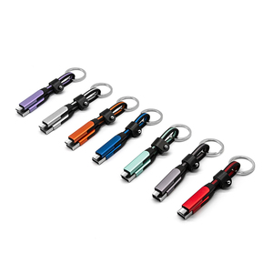 3A Sạc Nhanh 60W Pd IOS Điện Thoại Di Động Phụ Kiện Mới Nhất Keychain Cáp Dữ Liệu 6-Trong-1 USB Type-C Hợp Kim Nhôm Quà Tặng Doanh Nghiệp - Product Image 2