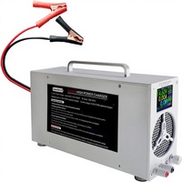 Chargeur de batterie LiFePO4 haute puissance 3000W Kunavaro 60V/50A, entrée AC 100-240V, contrôle à un clic, réglable