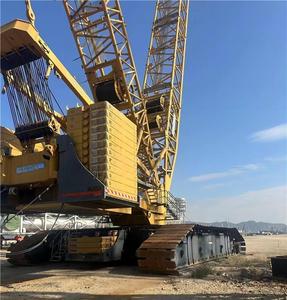 Grue à chenilles hydraulique haute performance <span class=keywords><strong>de</strong></span> 1000 tonnes XGC15000 pour le levage d'éoliennes offshore - Product Image 1