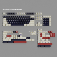 Accessoires pour clavier mécanique japonais, ensembles de touches PBT Cherry avec sublimation par transfert thermique
