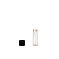Contenants en verre transparent pré-étiquetés CR de 11,5 ml, 11 ml, 10 ml, 12 ml, tubes à cigares en verre avec bouchons CR, flacon cosmétique pour parfum
