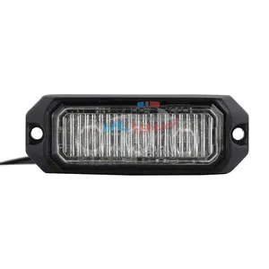 Buen precio Suministro de fábrica de alta calidad 3 W/LED montaje en superficie ámbar Running DRL Lights ECE R65 R10 LED Strobe Grille Light