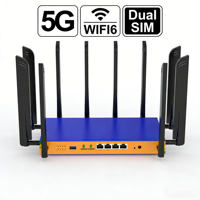 Router Industrial de Red Inalámbrica HC952 5G WIFI6 de Doble Banda OpenWrt, Precio de Fábrica, Admite Conexiones de Múltiples Dispositivos