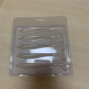 PVC PET Blisters personalizados para pesca <span class=keywords><strong>Soft</strong></span> Lures Bandeja plástica para <span class=keywords><strong>Soft</strong></span> Lures Embalagem isca de pesca - Product Image 3