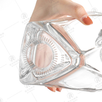 Fournisseurs de bouteilles rondes personnalisées de 375ml 500ml 750ml Flint Glass Wine Vodka Gin Botella De Vidrio