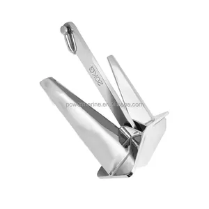 Marine Anchor Heavy Duty 100kg 160kg Boat Anchor 316 Stainless Steel Pool Anchor For Boat