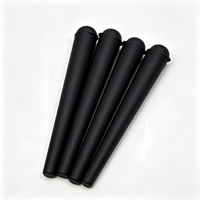 Vente en gros de tubes coniques en plastique PP de 120 mm à ouverture facile pour l'emballage des cigares