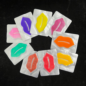 Etiqueta Privada personalizada piel coreana cae reparación hoja hidratante gelatina labios colágeno dormir hidratación máscara parches al por mayor - Product Image 5