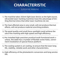 Machine de marquage laser uv 3 w 5 w 8 w 10 w, appareil de gravure