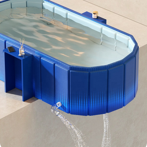 <span class=keywords><strong>Baignoire</strong></span> <span class=keywords><strong>pliable</strong></span> en PVC OU CHAO pour adultes et enfants, facile à utiliser, sans installation, avec couvercle - Product Image 6