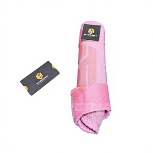Protège-jambes d'équitation pour chevaux, protection des tendons, entraînement, saut d'obstacles, absorption des chocs, respirant, léger - Product Image 1