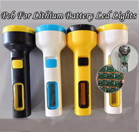 Assemblage de circuits imprimés de lampe torche personnalisée professionnelle, cartes de circuits imprimés électroniques multicouches, accessoires PCBA pour batterie au lithium