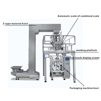 Machine d'emballage automatique pour chips de pommes de terre 50g 70g 150g, machine d'emballage pour snacks soufflés et aliments secs