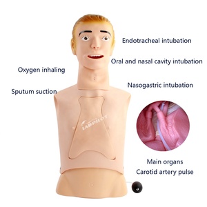 Advanced PVC Half-body <strong>Nursing</strong> Manikin Human Life Size NG Tube and Trachea <strong>Nursing</strong> Care <strong>Trainer</strong> - Product Image 1