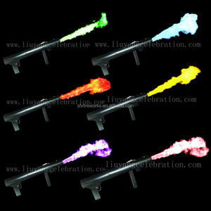 नाइट क्लब कॉन्सर्ट फॉक्स हाई-परफॉर्मेंस हैंडहेल्ड मेटल लौ गन इलेक्ट्रिक लौ कैनन के लिए स्टेज पार्टी हेलोलिन कार्निवल सूखी बर्फ - Product Image 3