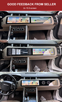Venta al por Mayor de Unidad Principal Android con Pantalla Dual de 12.3 Pulgadas y 8 Núcleos MTK8667 para Range Rover Sport L494, Carplay Inalámbrico, Plug & Play