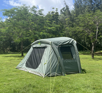 Offre Spéciale tente gonflable d'air de camping de toile de luxe de T/C portative pour l'usage de famille