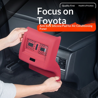 Couvre-prise d'air conditionné en silicone anti-coup de pied pour Toyota Camry 9ème génération, accessoires intérieurs de voiture 2024 2025 2026