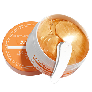 แผ่นมาส์กบำรุงผิวรอบดวงตา LANBENA วิตามินซี ลดอาการบวมและรอยคล้ำใต้ตา ลดถุงใต้ตาและริ้วรอย ให้ผิวเรียบเนียน - Product Image 1