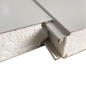 Panel plano de techo <span class=keywords><strong>EPS</strong></span> personalizado, aislado y de <span class=keywords><strong>alta</strong></span> <span class=keywords><strong>densidad</strong></span>, con núcleo de espuma de poliestireno y placa de acero coloreada. - Product Image 4