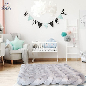 Alfombra <span class=keywords><strong>de</strong></span> juegos hecha a mano con relleno grueso <span class=keywords><strong>para</strong></span> bebés, cojín <span class=keywords><strong>de</strong></span> guardería, Alfombra <span class=keywords><strong>de</strong></span> juegos <span class=keywords><strong>para</strong></span> bebés y niños pequeños, decoración duradera <span class=keywords><strong>para</strong></span> sala <span class=keywords><strong>de</strong></span> juegos - Product Image 6