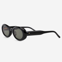 Lunettes de soleil ovales en acétate Sifier Fashion, faites à la main, de haute qualité, unisexes, logo personnalisé