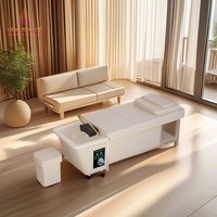 Lit de massage de plomberie de lit de spa à tête japonaise réglable économique avec circulation d'eau