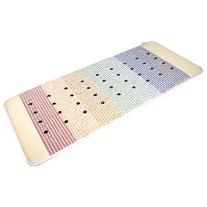 Bantal Pemanas Inframerah Jauh PEMF Terapi Cahaya Photon 10 Warna Chakra Alas Amethyst Tourmaline 70x175cm Layar LED Digital - Product Image 2