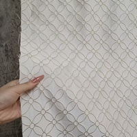 Kain Brokat Jacquard Tenun Berwarna Berkualitas Tinggi dengan Motif Bunga Kecil untuk Pakaian Wanita & Anak Laki-Laki JSY 24331