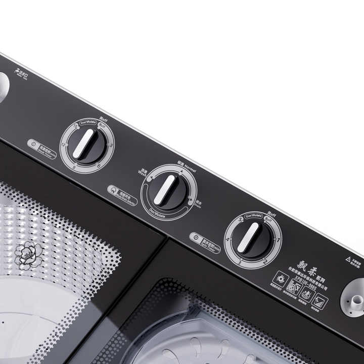 RV/Home Use Twin-tub Semi-automatic Mini Washing Machine Twin-tub Electric Spin-drying Plastic Car Hotel