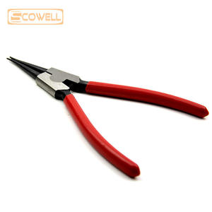 Tang Cincin <span class=keywords><strong>Snap</strong></span> Eksternal 7 Inci, (Tang Klip Lingkaran) dan Kit Tang Klip Internal 4 Buah dengan Tas Peralatan - Product Image 6