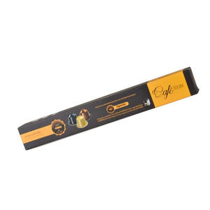 Emballage de boîte de capsules de café Recyclable, Rectangle en feuille <span class=keywords><strong>d</strong></span>'<span class=keywords><strong>or</strong></span>, respectueux de l'environnement, bon marché, vente en gros - Product Image 6