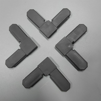 Accessoires de fenêtre d'angle en aluminium de haute qualité, accessoires de fenêtre d'angle de porte en aluminium pour fenêtres et portes