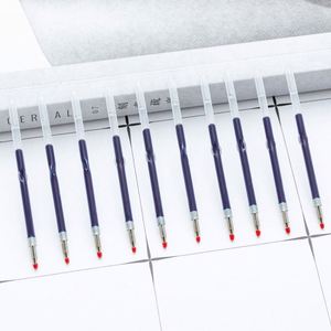 Durable Smooth Writing 0.5mm Refillable <b>Plastic</b> Ballpoint Pen <b>Beads</b> Craft Gift for Students Promotional Use Silk Screen Printed - Product Image 4
