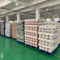 Direkt vom Hersteller 5D Digital Bedruckte Mikrofaser-Tischdecke 100% Polyester Umweltfreundlich Knitterresistent 240cm Breite für Zuhause