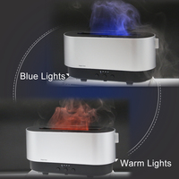 300ml Arrêt automatique des lumières LED Ultrasonic Usb Fire Flame Air Diffuser