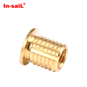 <span class=keywords><strong>UNC</strong></span>/UNF Đồng Threaded kim loại Brass chèn Nut Tự Khai thác chủ đề chèn gỗ Threaded chèn - Product Image 5