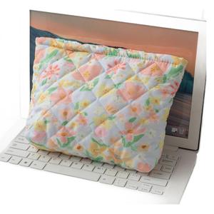Bolsa <span class=keywords><strong>de</strong></span> Maquillaje Acolchada con Estampado Floral Pequeño Vintage, Bolsa <span class=keywords><strong>de</strong></span> Cosméticos Portátil, Organizador <span class=keywords><strong>de</strong></span> Artículos <span class=keywords><strong>de</strong></span> Aseo Diario para Damas - Product Image 5