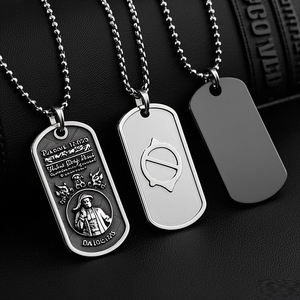 कस्टम डॉग टैग क्यूआर कोड व्यक्तिगत हार टैग जस्ता मिश्र धातु धातु एनमेल टैग कुत्ते पेलेंट हार - Product Image 3