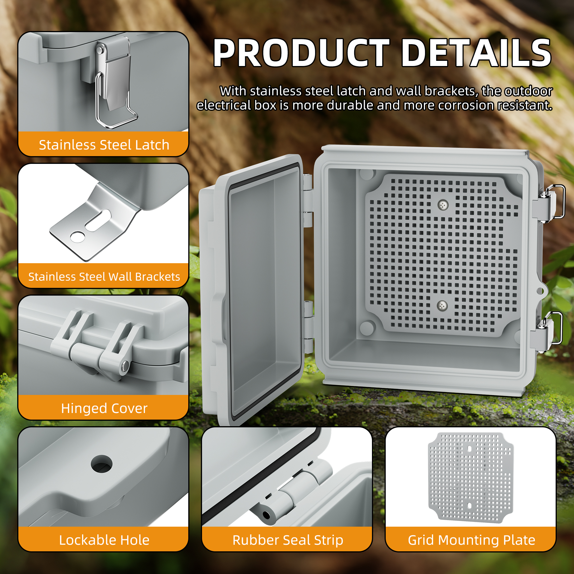 ジャンク品 ノンジャンルグッズ 約2100点大量まとめ売り 屋外防水ジャンクションボックスプラスチック電気挿入ボックス