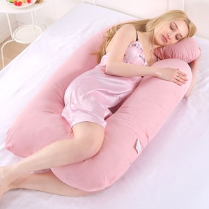 Almohada de embarazo para dormir de lado, <span class=keywords><strong>maternidad</strong></span>, soporte del vientre, doble cuña, para madres embarazadas - Product Image 4