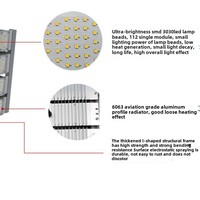 Projecteur LED du fabricant pour l'éclairage public extérieur de route et tunnel de stade IP65-pour l'ingénierie municipale