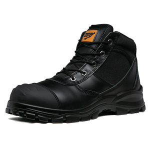 Botas <span class=keywords><strong>Zapatos</strong></span> de protección laboral con cremallera lateral Smash A prueba de pinchazos Antideslizante Botas de senderismo de trabajo resistentes al desgaste - Product Image 2